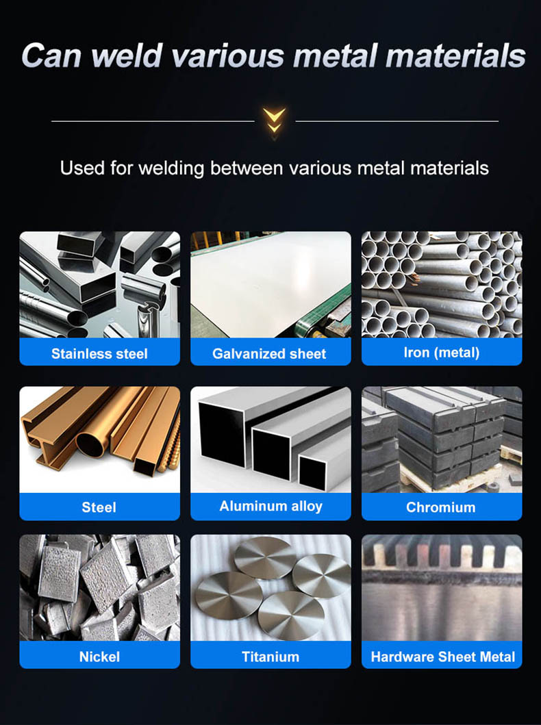 welding materials of laser welding machine