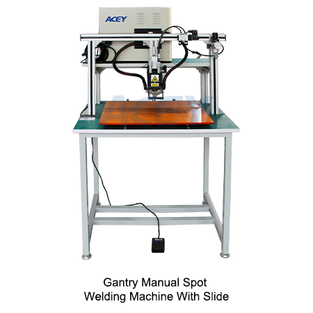 Gantry Manual Spot Welding Machine With Slide