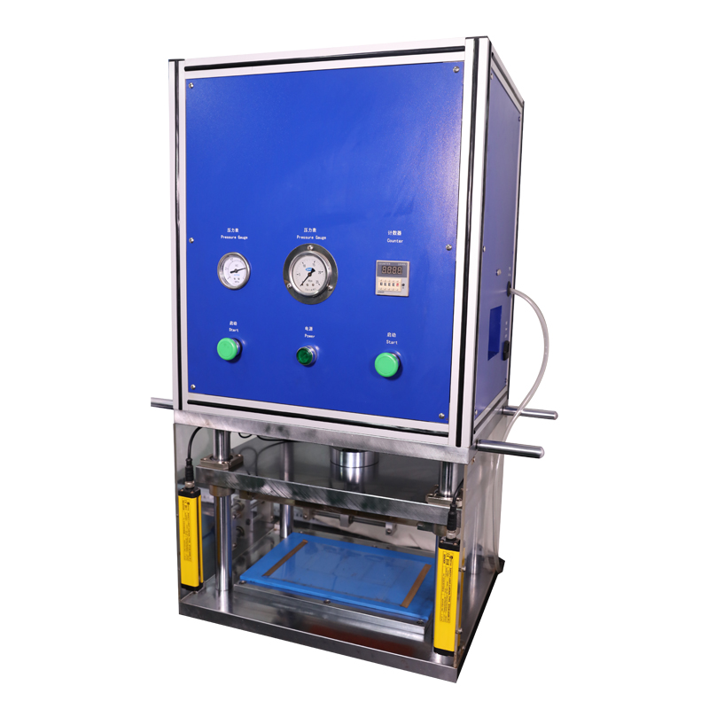 Compact Pneumatic Die Cutter Machine for Pouch Cell Electrode Cutting