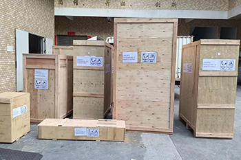 Equipments Of Battery Pack Assembly Line have been packaged and ready for shipment