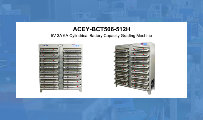 5V 3A 6A Cylindrical Battery Capacity Grading Machine