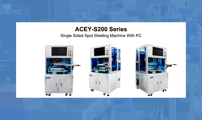 Single Sided Spot Welding Machine With PC