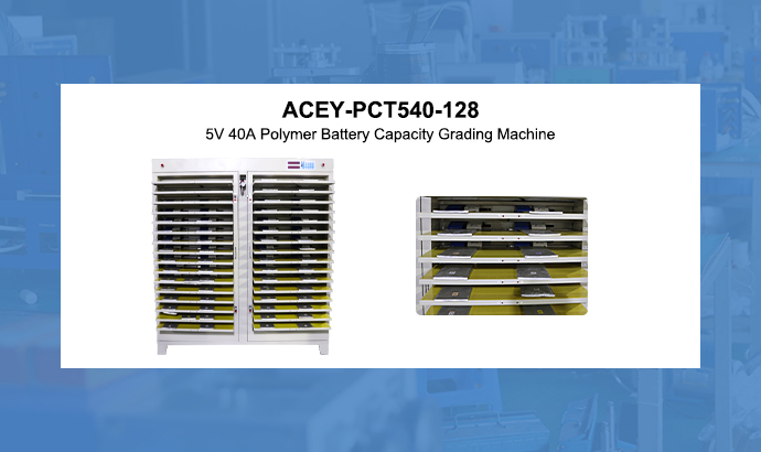 5V 40A Polymer Battery Capacity Grading Machine