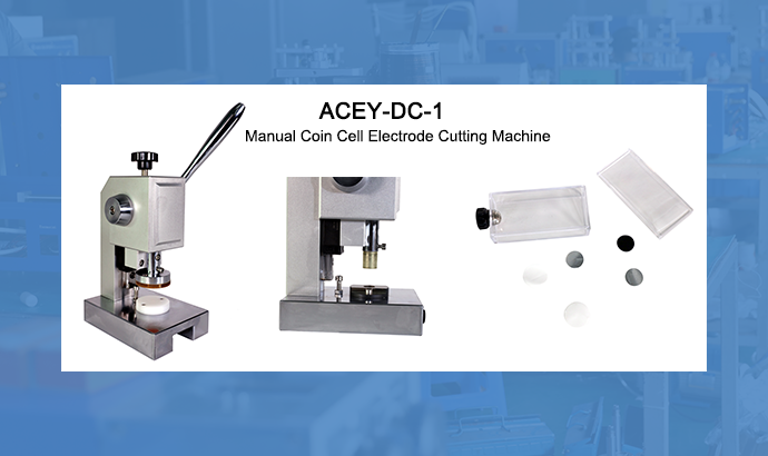 Manual Coin Cell Electrode Die Cutting Machine